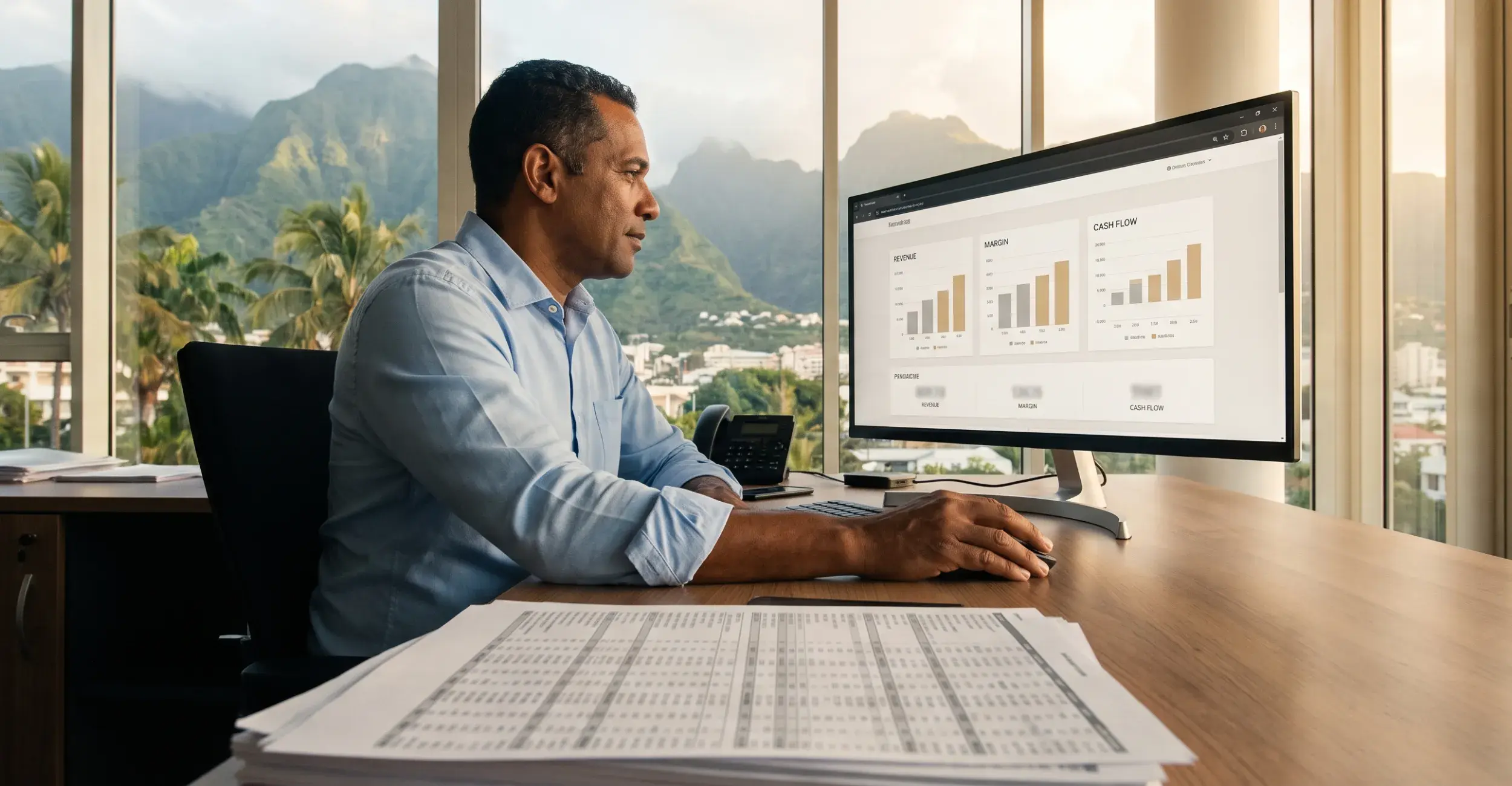 Reporting financier pour PME à la Réunion